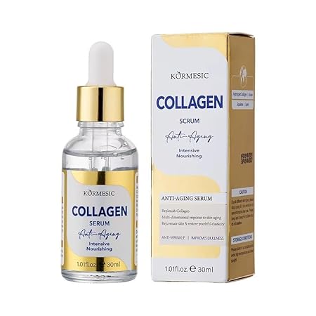 Naturkosmo Collagen Boost Anti-Aging Serum – Intensivpflege zur Unterstützung der Hautelastizität, 30 ml