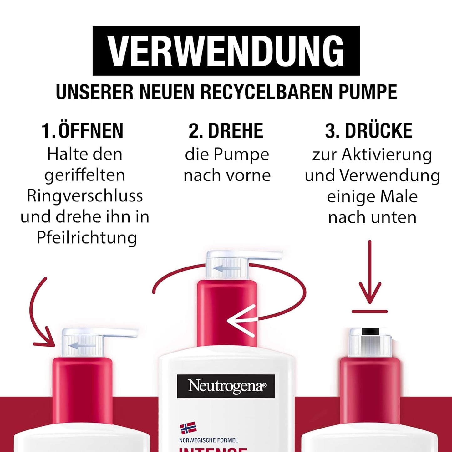 Neutrogena Norwegian Formula Intense Repair Repairing CICA Body Balm 250 ml Body Lotion for Instant Relief and More Moisture for Very Dry, Rough Skin