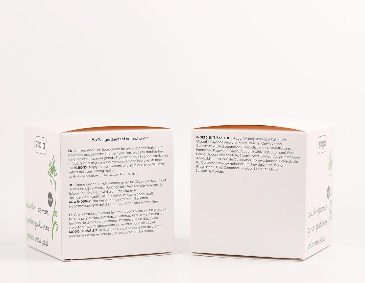 Pepino Crema Facial mit Cucumber, provitamin B5, vitamin A, vitamin E 50ml