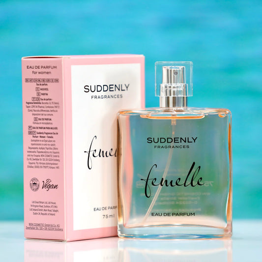 Suddenly Fragrances, FEMELLE, Eau de Parfum Spray for Women, 75 ml