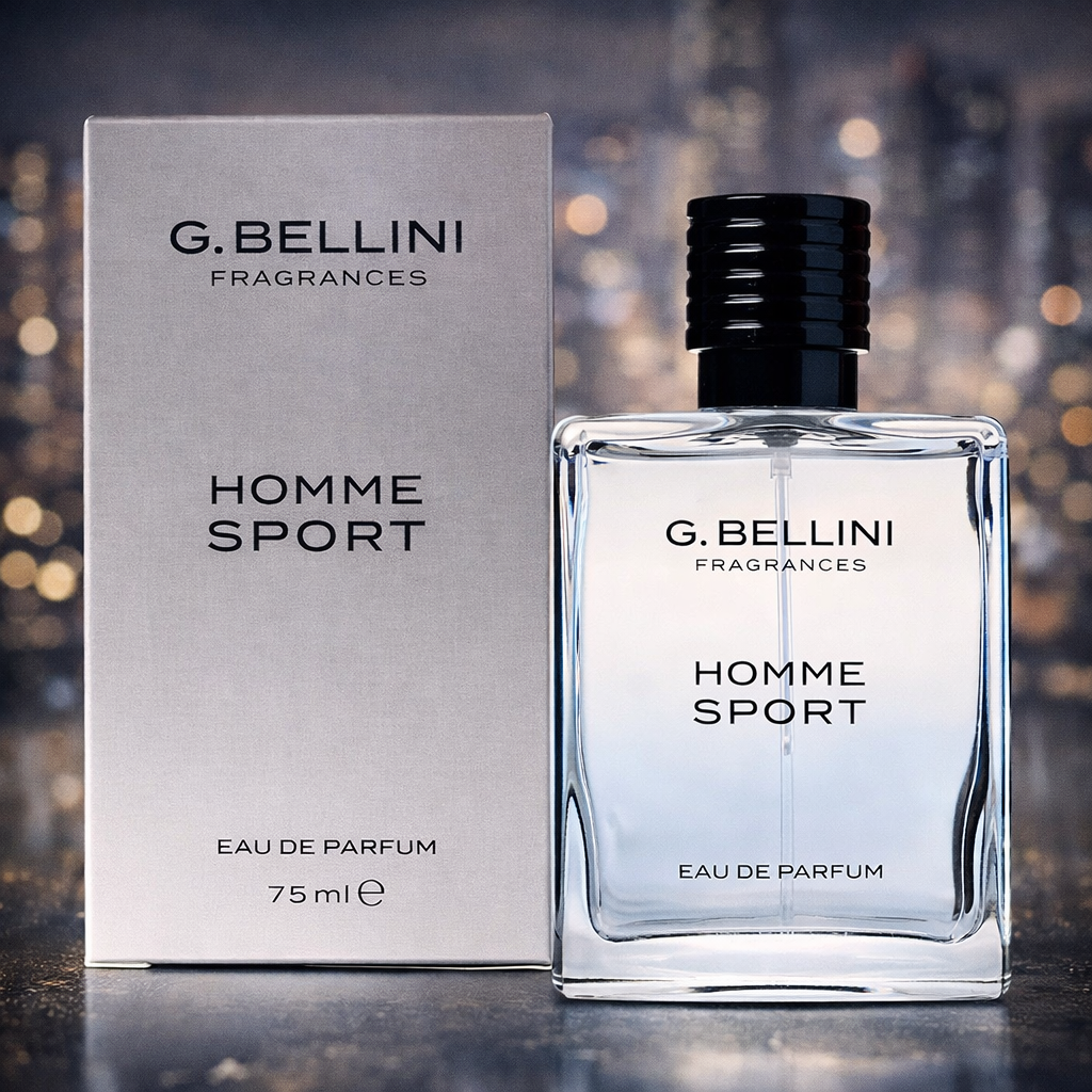 G. Bellini Homme Sport Eau de Parfum – Frischer, dynamischer & sportlicher Herrenduft, 75 ml