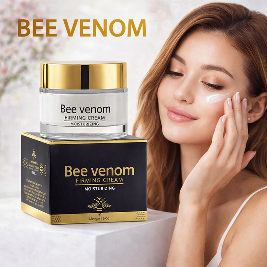 Naturkosmo Straffende Gesichtscreme mit Bienengift, hydrolysiertem Kollagen & Ceramide NP – Intensive Pflege für festere Haut, 50 ml