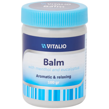 Vitalio Balsam Menthol & Eukalyptus – 2 packs – Aromatisch und Entspannend
