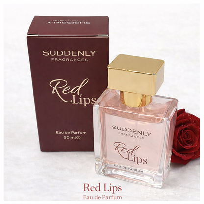 Suddenly Red Lips Eau De Parfum for Women Natural Spray 50ml