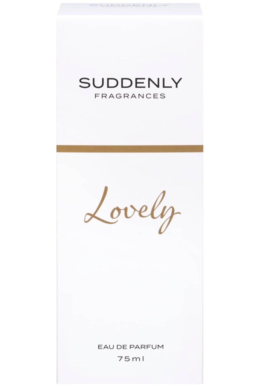 Suddenly Fragrances, Lovely, Eau de Parfum Spray for Women, 75 ml