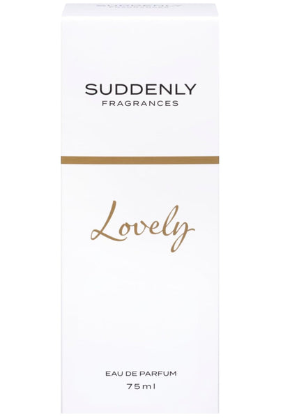 Suddenly Fragrances, Lovely, Eau de Parfum Spray for Women, 75 ml