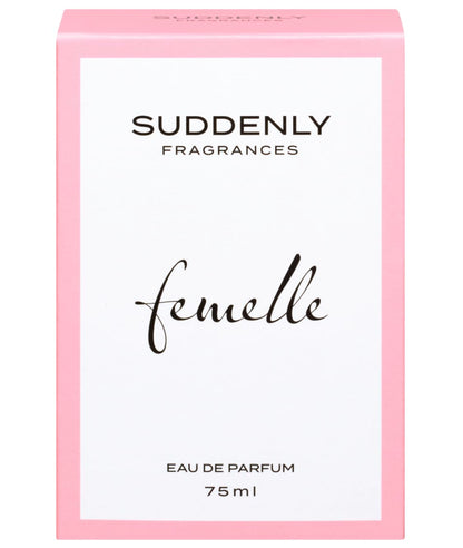 Suddenly Fragrances, FEMELLE, Eau de Parfum Spray for Women, 75 ml