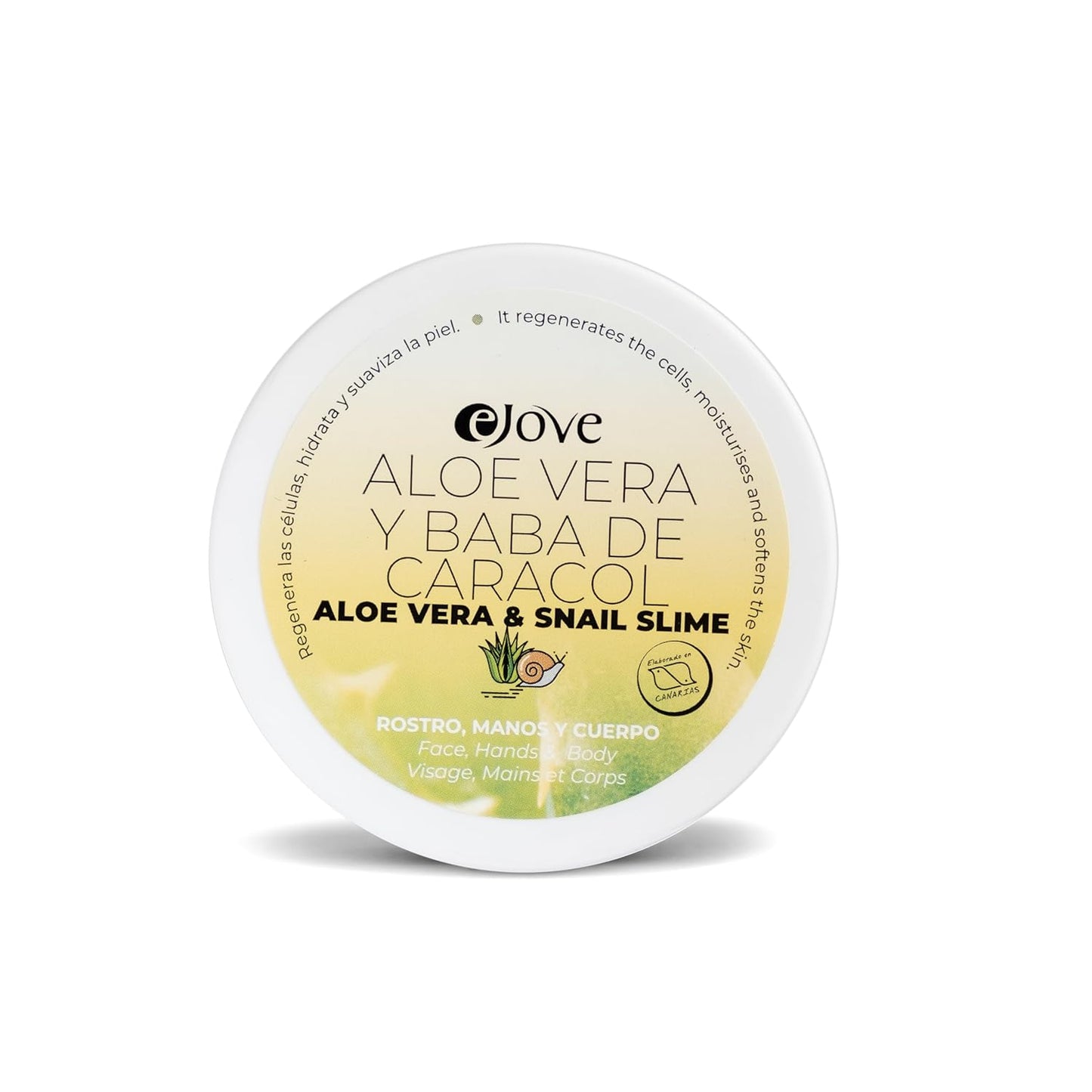 Ejove Snail Slime and Aloe Vera Care Nourishing Cream for Face, Hands and Body 50 ml,