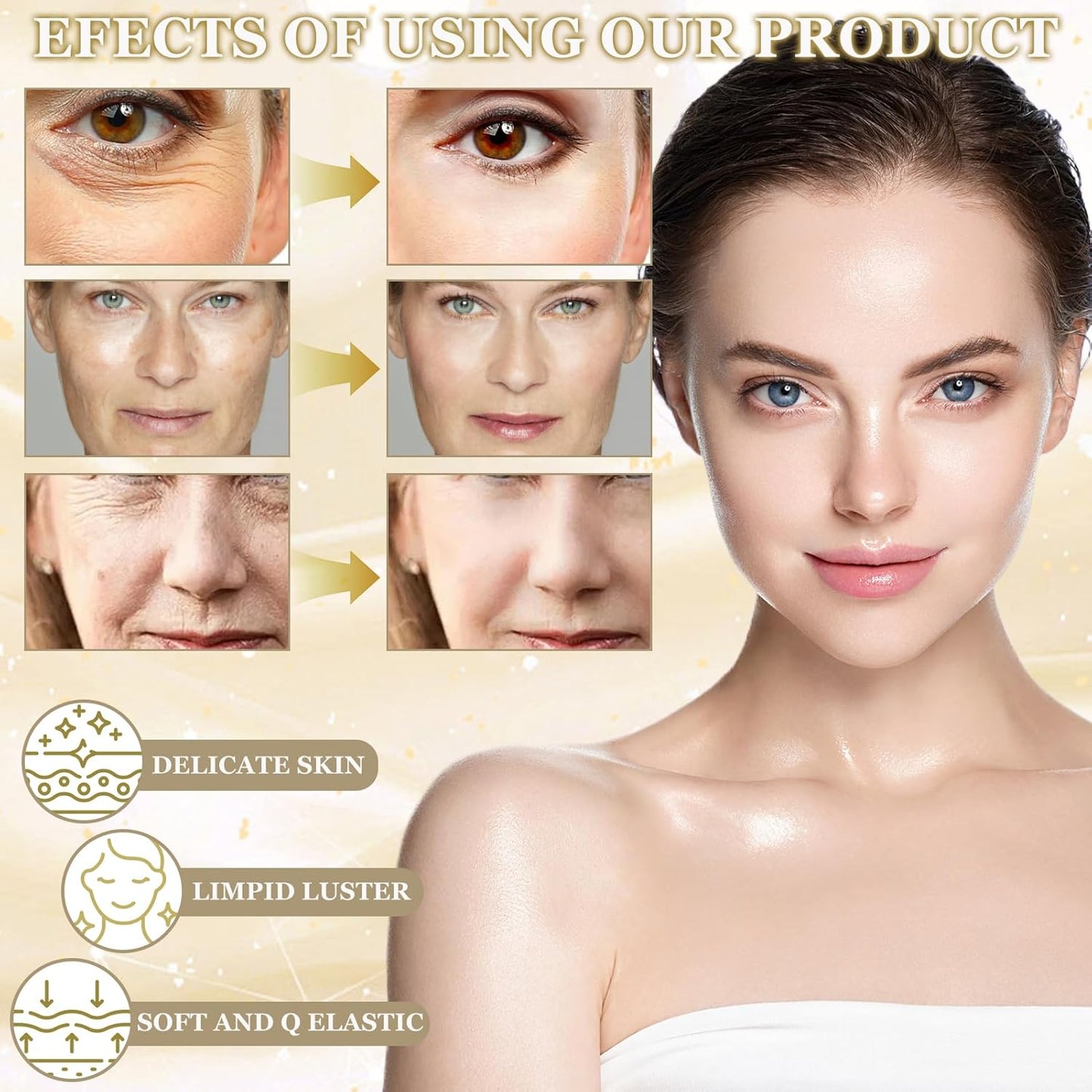 Feuchtigkeitsspendende Gesichtscreme mit Hyaluronsäure, Niacinamid & Vitamin E – Straffende Anti-Aging Pflege für alle Hauttypen | 50 ml