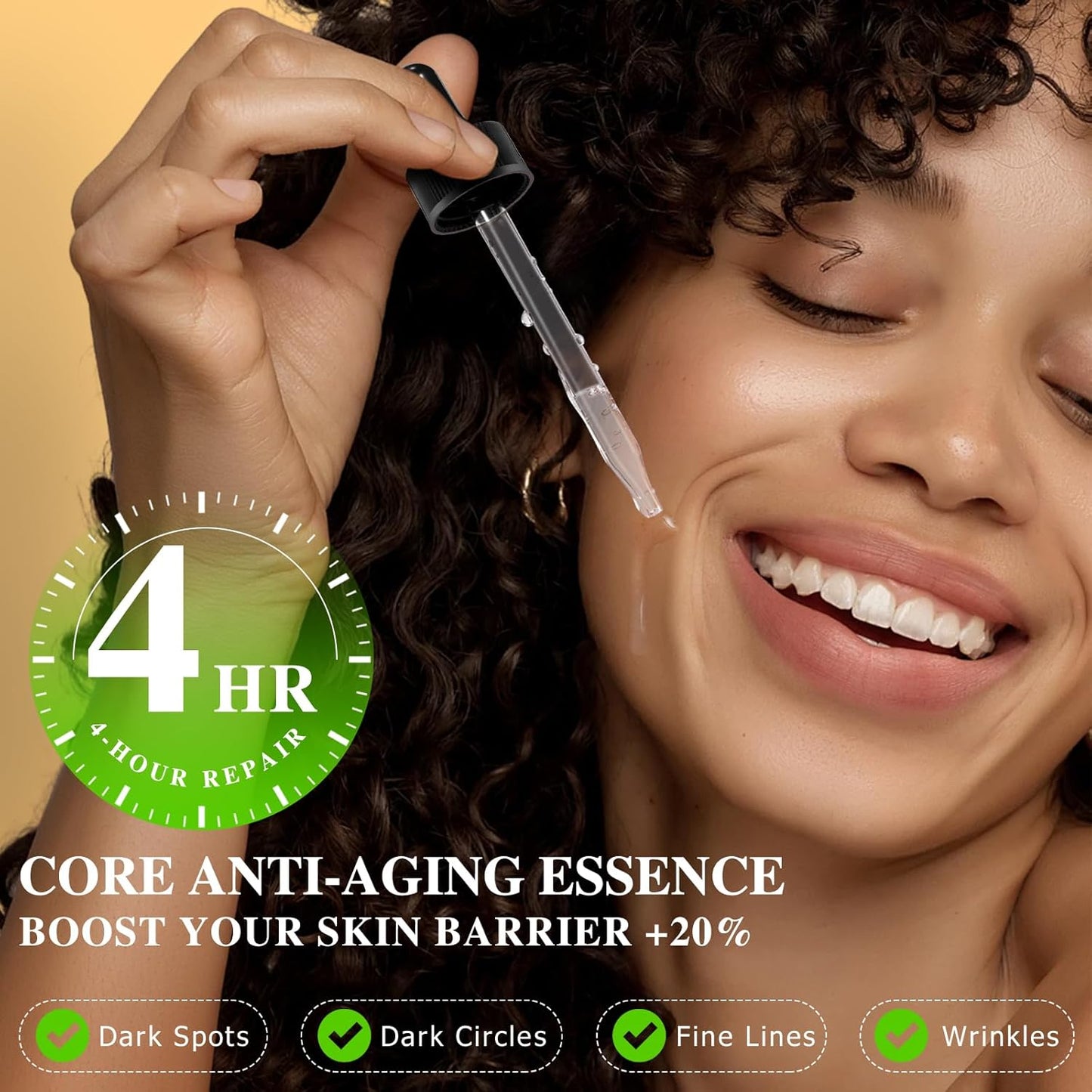 Vitamin C Serum Face 60 ml - 20% Vitamin C Serum High Dose with Vitamin E & Hyaluronic Acid | Anti-Ageing & Skin Renewal | Skin Whitening & Moisturising Serum Vitamin C for Face | Fragrance-Free