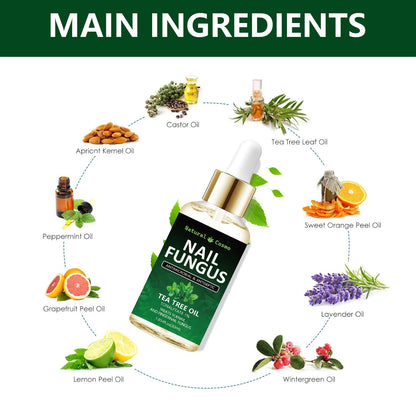 Nagelpflegeöl – Teebaumöl | Anti-Pilz-Nagelreparaturöl 15 ml