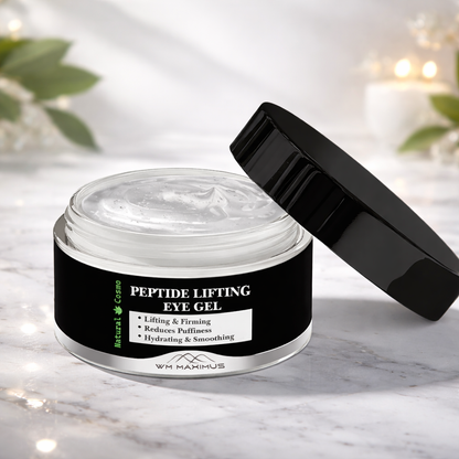 Naturkosmo Peptide Lifting Augen-Gel – Straffende Augenpflege gegen Schwellungen & feine Linien, 30 g