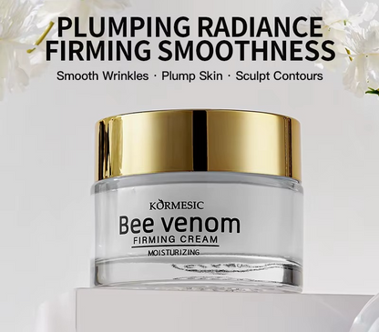 Naturkosmo Straffende Gesichtscreme mit Bienengift, hydrolysiertem Kollagen & Ceramide NP – Intensive Pflege für festere Haut, 50 ml