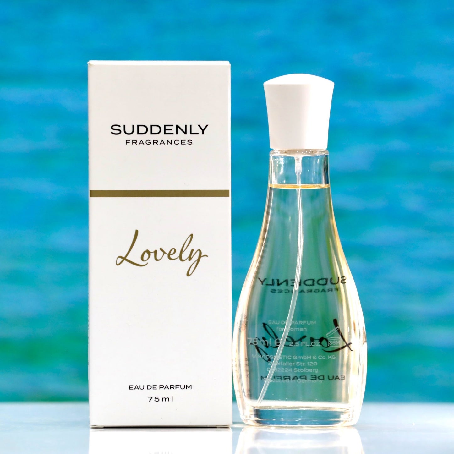 Suddenly Fragrances, Lovely, Eau de Parfum Spray for Women, 75 ml