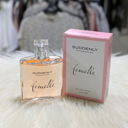 Suddenly Fragrances, FEMELLE, Eau de Parfum Spray for Women, 75 ml