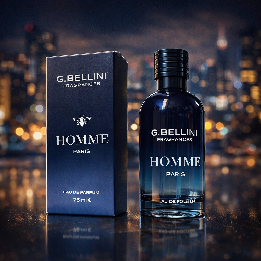 G. Bellini Homme Paris Eau de Parfum – Eleganter, maskuliner & langanhaltender Herrenduft, 75 ml