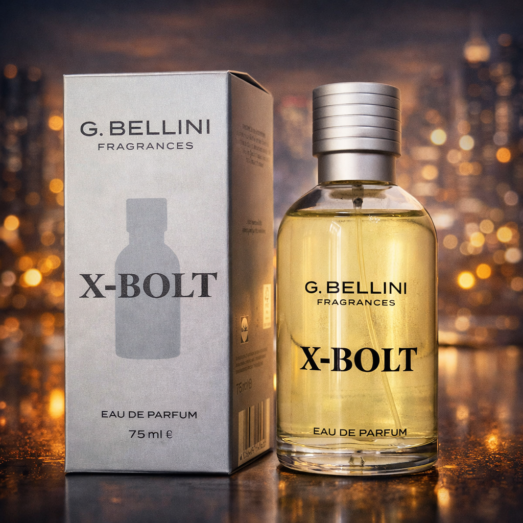 G. Bellini X-Bolt Eau de Parfum – Kraftvoller, intensiver & selbstbewusster Herrenduft, 75 ml