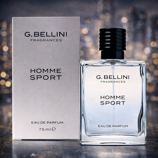 G. Bellini Homme Sport Eau de Parfum – Frischer, dynamischer und aktiver Herrenduft, 75 ml