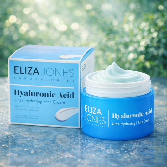 Eliza Jones Tagescreme – Feuchtigkeitsspendende Gesichtscreme mit Arganöl und Hyaluronsäure
 50 ml