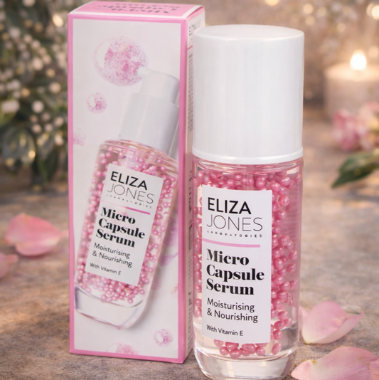 Eliza Jones Mikrokapsel-Serum – Revitalisierendes und feuchtigkeitsspendendes Gesichtsserum mit Mikrokapseln